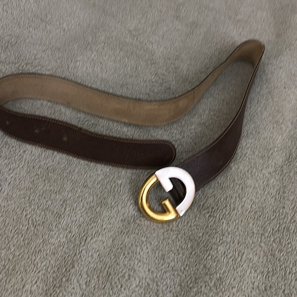 Gucci Vintage Leather Belt - Picture 3 of 8